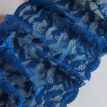 Load image into Gallery viewer, Bright Cobalt 9&quot; Wide Stretch Lace
