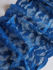 Load image into Gallery viewer, Bright Cobalt 9&quot; Wide Stretch Lace
