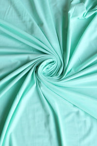 Mint Double Brushed Poly