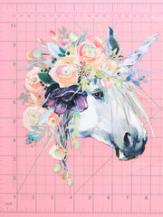 Load image into Gallery viewer, Large Watercolor Horse Heat Transfer, Iron-On