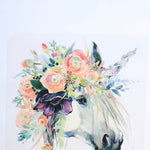 Load image into Gallery viewer, Large Watercolor Horse Heat Transfer, Iron-On
