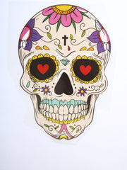 Load image into Gallery viewer, Dia De Los Muertos Heat Transfer, Iron-On