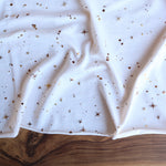 Load image into Gallery viewer, Cosmic Dust 2 Tone Foil on Beige French Terry

