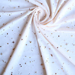 Load image into Gallery viewer, Cosmic Dust 2 Tone Foil on Beige French Terry
