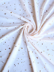 Load image into Gallery viewer, Cosmic Dust 2 Tone Foil on Beige French Terry