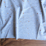Load image into Gallery viewer, Cosmic Dust 2 Tone Foil on Heather Gray French Terry
