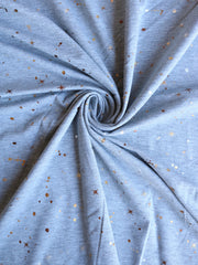 Load image into Gallery viewer, Cosmic Dust 2 Tone Foil on Heather Gray French Terry