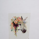 Load image into Gallery viewer, Small Watercolor Horse Heat Transfer, Iron-On
