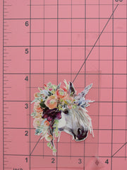 Load image into Gallery viewer, Small Watercolor Horse Heat Transfer, Iron-On
