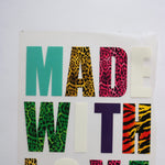 Load image into Gallery viewer, Made With Love Heat Transfer, Iron-On
