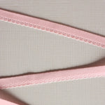 Load image into Gallery viewer, Light Pink Plush Back Satin Strap, Scallop Elastic, Rings/Sliders/G-Hooks &amp; Closures
