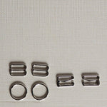 Load image into Gallery viewer, Silver 1/2" (12mm) Bra Rings, Sliders &amp; G-Hooks
