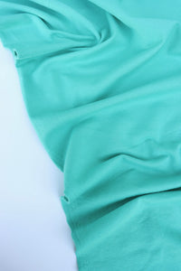 Mint Cotton Spandex French Terry