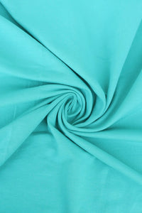 Mint Cotton Spandex French Terry