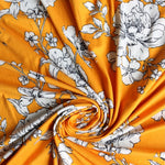 Load image into Gallery viewer, Liv on Mustard Double Brushed Poly
