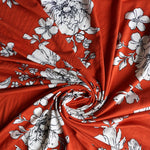 Load image into Gallery viewer, Liv on Rust Double Brushed Poly
