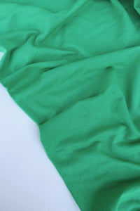 Kelly Green Cotton Spandex French Terry
