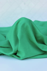 Kelly Green Cotton Spandex French Terry