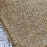 Load image into Gallery viewer, 1YD 11IN REMNANT; Heathered Mustard Brushed Sweater Knit

