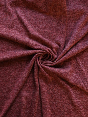 Load image into Gallery viewer, Heathered Rust Brushed Sweater Knit