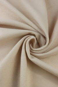 Ivory Bisque Moscow Brushed Wool Knit | By The Half Yard