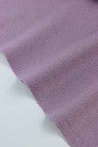 Lavender Moscow Brushed Wool Knit | By The Half Yard