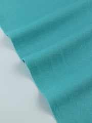 Load image into Gallery viewer, Aqua Blue Moscow Brushed Wool Knit | By The Half Yard