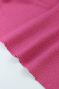 Pink Carnation Moscow Brushed Wool Knit | By The Half Yard