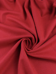 Load image into Gallery viewer, Candy Apple Red Moscow Brushed Wool Knit | By The Half Yard