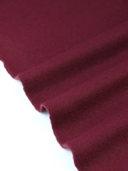 Load image into Gallery viewer, Burgundy Moscow Brushed Wool Knit | By The Half Yard