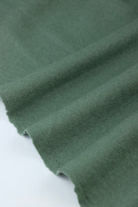 Green Shire Moscow Brushed Wool Knit | By The Half Yard