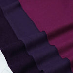 Load image into Gallery viewer, Eggplant Moscow Brushed Wool Knit | By The Half Yard
