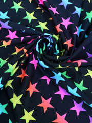 Load image into Gallery viewer, &#39;Lucky Stars&#39; K-Deer Athletic Nylon/Spandex Tricot
