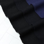 Load image into Gallery viewer, Darkest Navy Moscow Brushed Wool Knit | By The Half Yard
