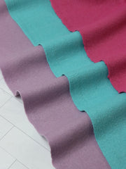 Load image into Gallery viewer, Aqua Blue Moscow Brushed Wool Knit | By The Half Yard