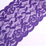Load image into Gallery viewer, Purple Decadence 9&quot; Wide Stretch Lace
