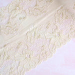 Load image into Gallery viewer, Pale Yellow 9&quot; Wide Stretch Lace
