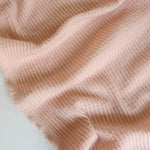 Load image into Gallery viewer, Dusty Peach Brushed Waffle Sweater Knit
