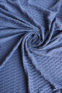 Charcoal Honeycomb Knit