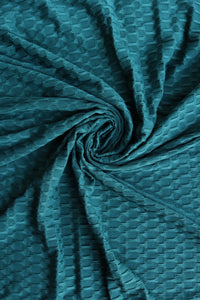 Hunter Green Honeycomb Knit