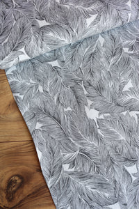 Black Feather | Sunset Studio Rayon Crinkle | Robert Kaufman
