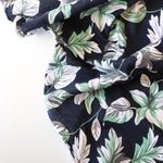 Load image into Gallery viewer, Flora &amp; Fauna on Navy 100% Cotton Jersey
