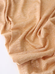 Load image into Gallery viewer, 3YD 3IN REMNANT; Mustard Seed Copenhagen Melange Twist Jersey