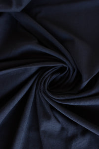 Black Vaeroy 2x1 Rib Knit