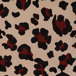 Load image into Gallery viewer, Cheetah on Beige 100% Silk Jersey
