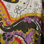 Load image into Gallery viewer, Groovy Floral 100% Silk Jersey
