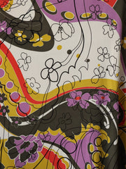 Load image into Gallery viewer, Groovy Floral 100% Silk Jersey
