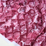 Load image into Gallery viewer, 6YD 10IN REMNANT; &#39;Python&#39; K-Deer Athletic Nylon/Spandex Tricot
