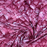 Load image into Gallery viewer, 6YD 10IN REMNANT; &#39;Python&#39; K-Deer Athletic Nylon/Spandex Tricot
