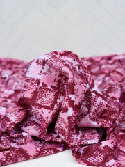 Load image into Gallery viewer, 6YD 10IN REMNANT; &#39;Python&#39; K-Deer Athletic Nylon/Spandex Tricot
